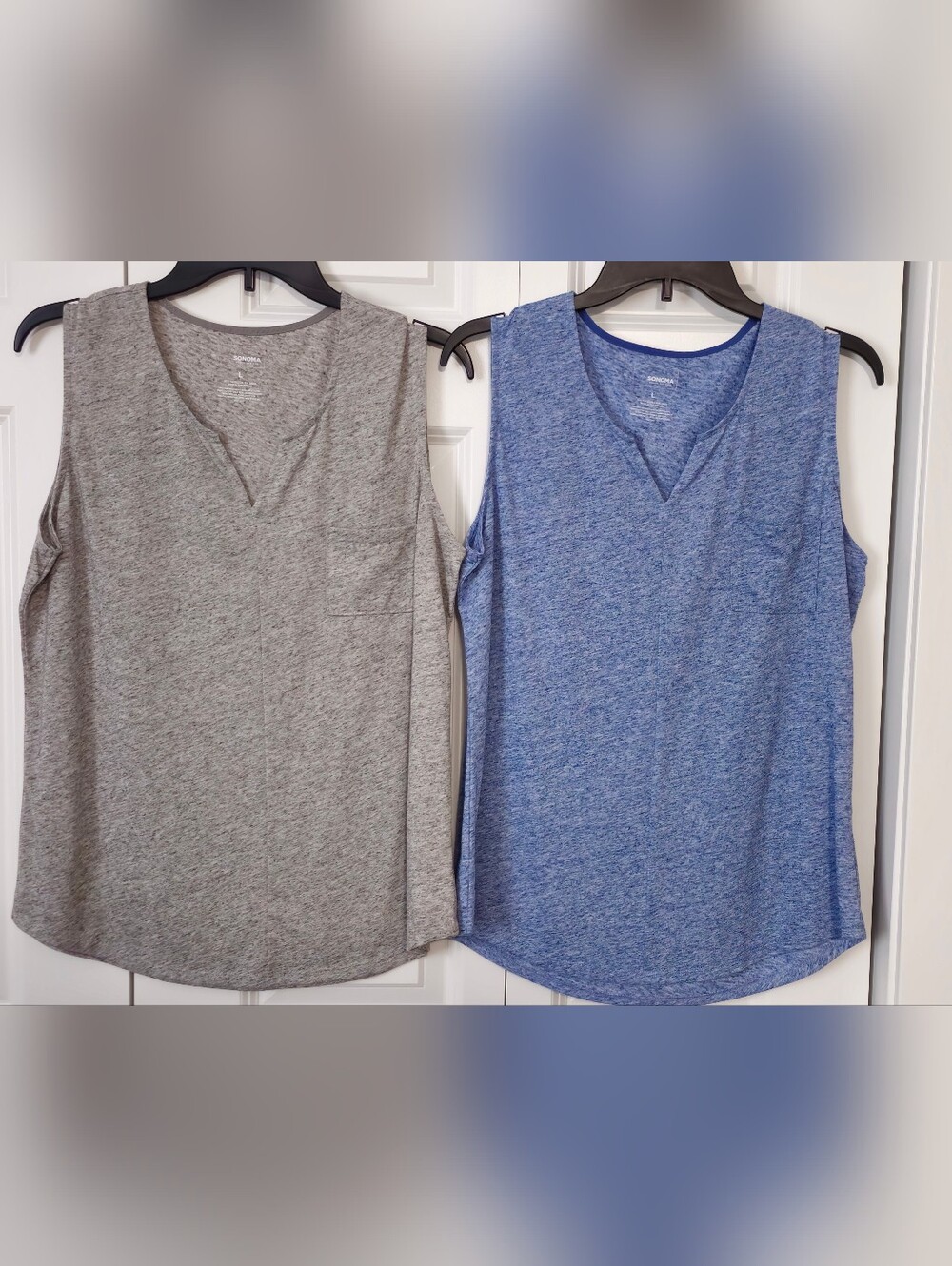 *Sonoma Sleeveless V-Neck Performance Tanks*